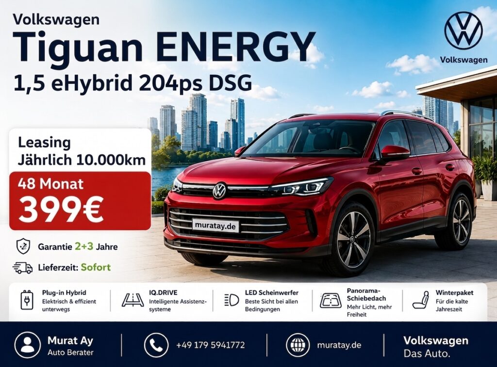 tiguan leasing s