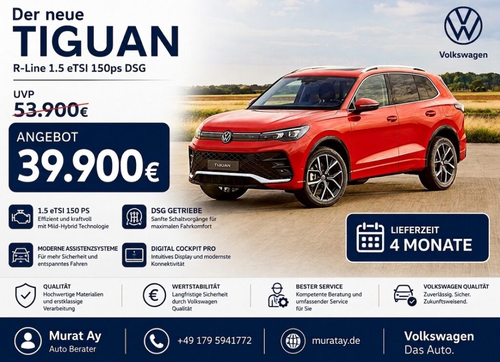 Kampanyalar tiguan r s