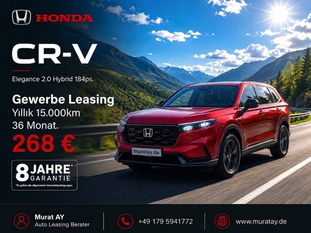 cr v leasing s