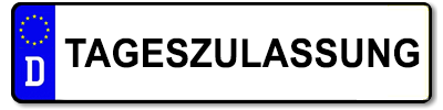 tageszulassung